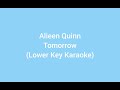 Alieen Quinn - Tomorrow (Lower Key Karaoke)