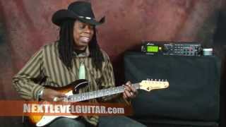 Larry Mitchell lead guitar lesson learn practice and warm up exercises and jam solos across the neck