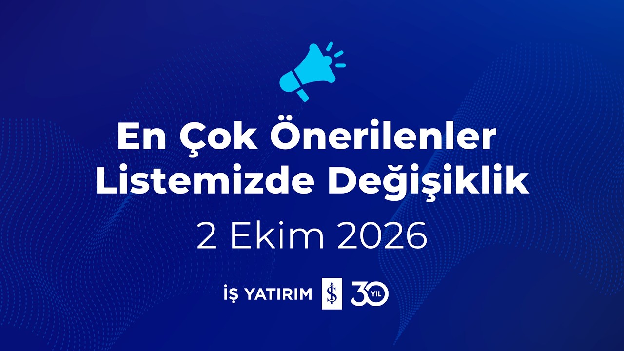 MODEL PORTFÖYÜMÜZDE DEĞİŞİKLİK - 02.10.2026