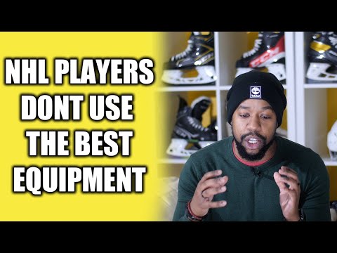 Why NHL Players DO NOT use the best hockey equipment