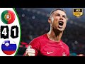 Portugal vs Slovenia 4-1 | Ronaldo Hattrick EURO 2024 Qualifiers Highlights & All Goals 2024