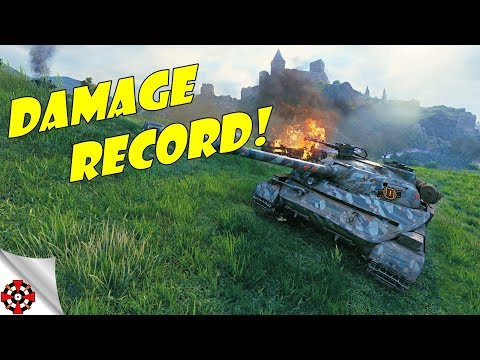 World of Tanks - Object 907 DAMAGE RECORD! (WoT OBJ 907 gameplay)