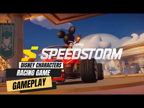 Disney Speedstorm Gameplay (New Racing Game by Gameloft) - YouTube