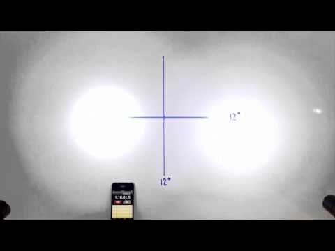 Streamlight ProTac 1AA vs Nightstick MT 210 - Run Time Test