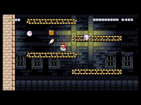 Mario Maker - The Big Magikoopa's Ghost House (by Ashe)