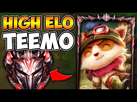 I BROUGHT MY TEEMO MID INTO HIGH ELO AND IT'S OP! (MY NEW MAIN)