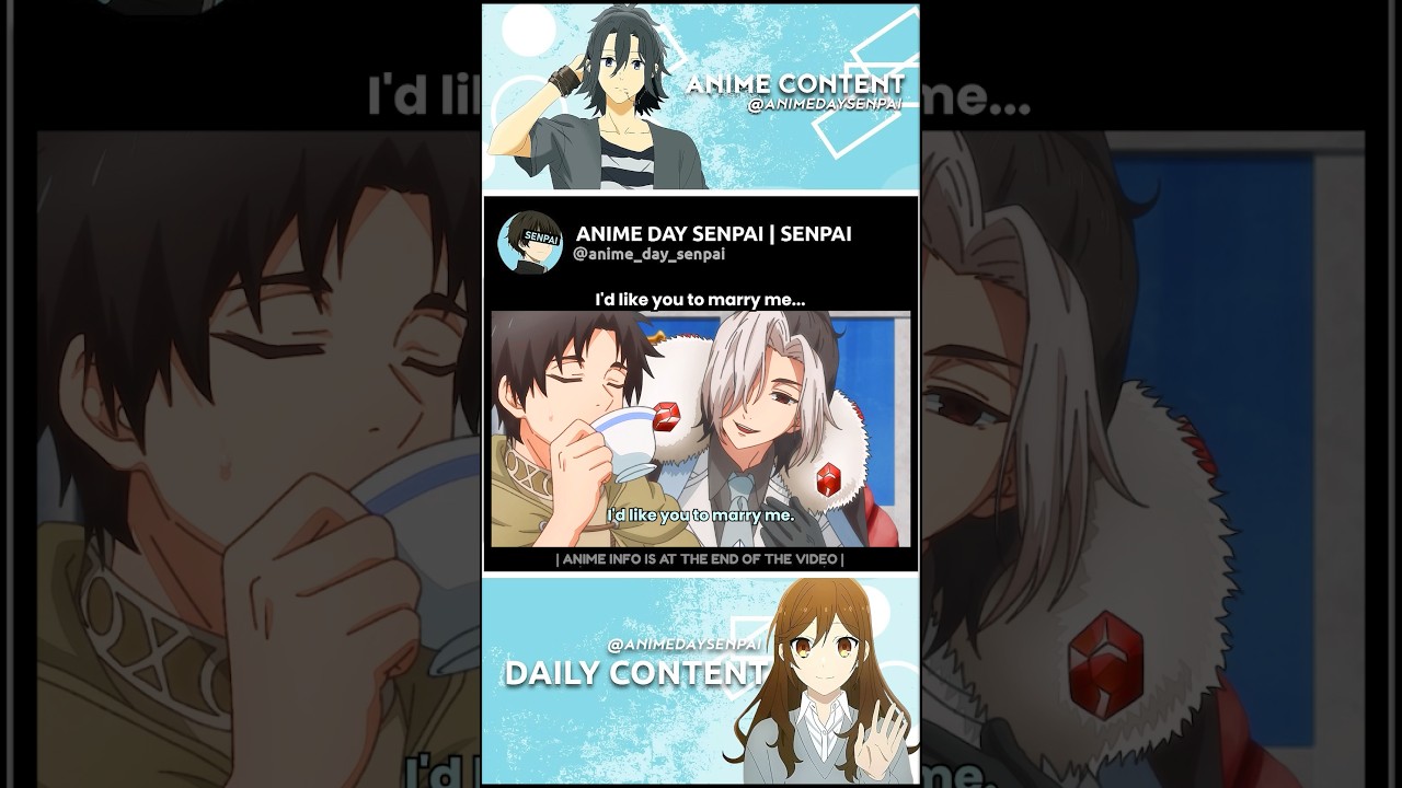 I'd like you to marry me...