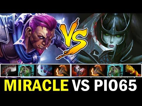 MIRACLE vs DENDI New Team Carry PIO65 — Antimage vs PA Dota 2