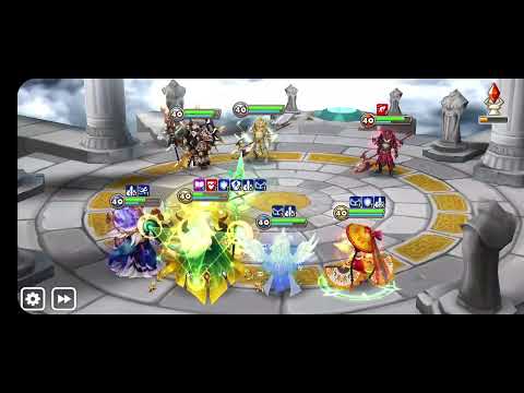 Summoners war. Odin verse 3 dragon knights and Tian long