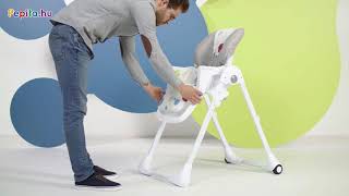 Kinderkraft Yummy multifunkciós Etetőszék - Pöttyös