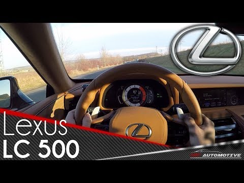 Lexus LC 500 POV Test Drive + Acceleration 0 - 270 km/h + TOP SPEED + BRUTAL SOUND