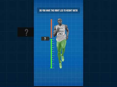 Do you have the right leg length to sprint fast?