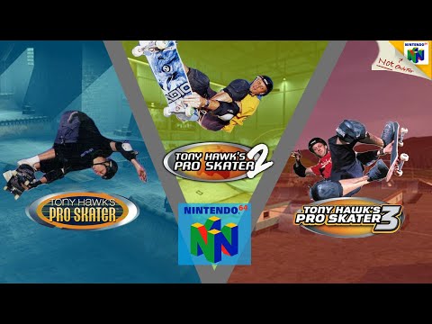 Why The Original Tony Hawk's Pro Skater Trilogy Is Worst On Nintendo 64