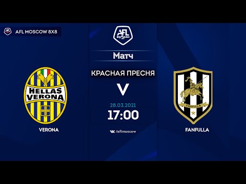 AFL20. Italy. Serie D. Day 22. Verona - Fanfulla