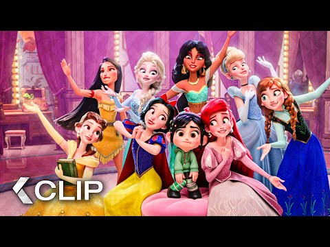 Vanellope trifft ALLE Disney Prinzessinnen - CHAOS IM NETZ Clip German Deutsch (2019)