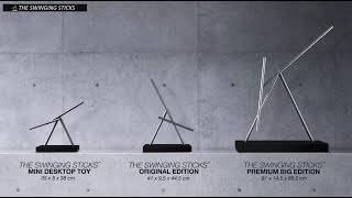 The Swinging Sticks® INFINITY Edition - Black & Gold