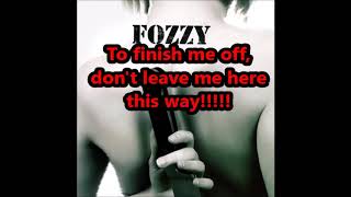 Fozzy - "Painless" (Lyric Video)