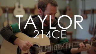 Video thumbnail for Taylor 214ce by Shoreline Music