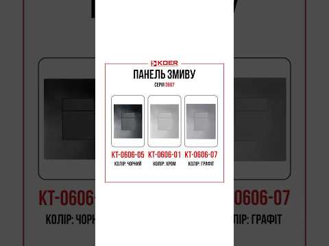 Панель смыва для инсталляции Koer KT-0607-07 кнопка смыва квадратная 157x198x3 пластик - фото 1 - id-p3001310755