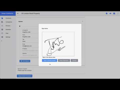 Axsar Contracts AI Video