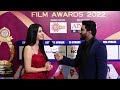 Bollywood Actress Warina Hussian Speech At Sanmtosham Awards 2022 Santosham Suresh