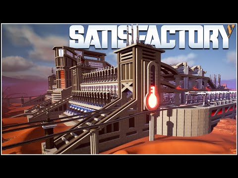 🔥🔥 THIS BUILD IS FIRE 🔥🔥Satisfactory Melting Point a base for Smelting all Ingots