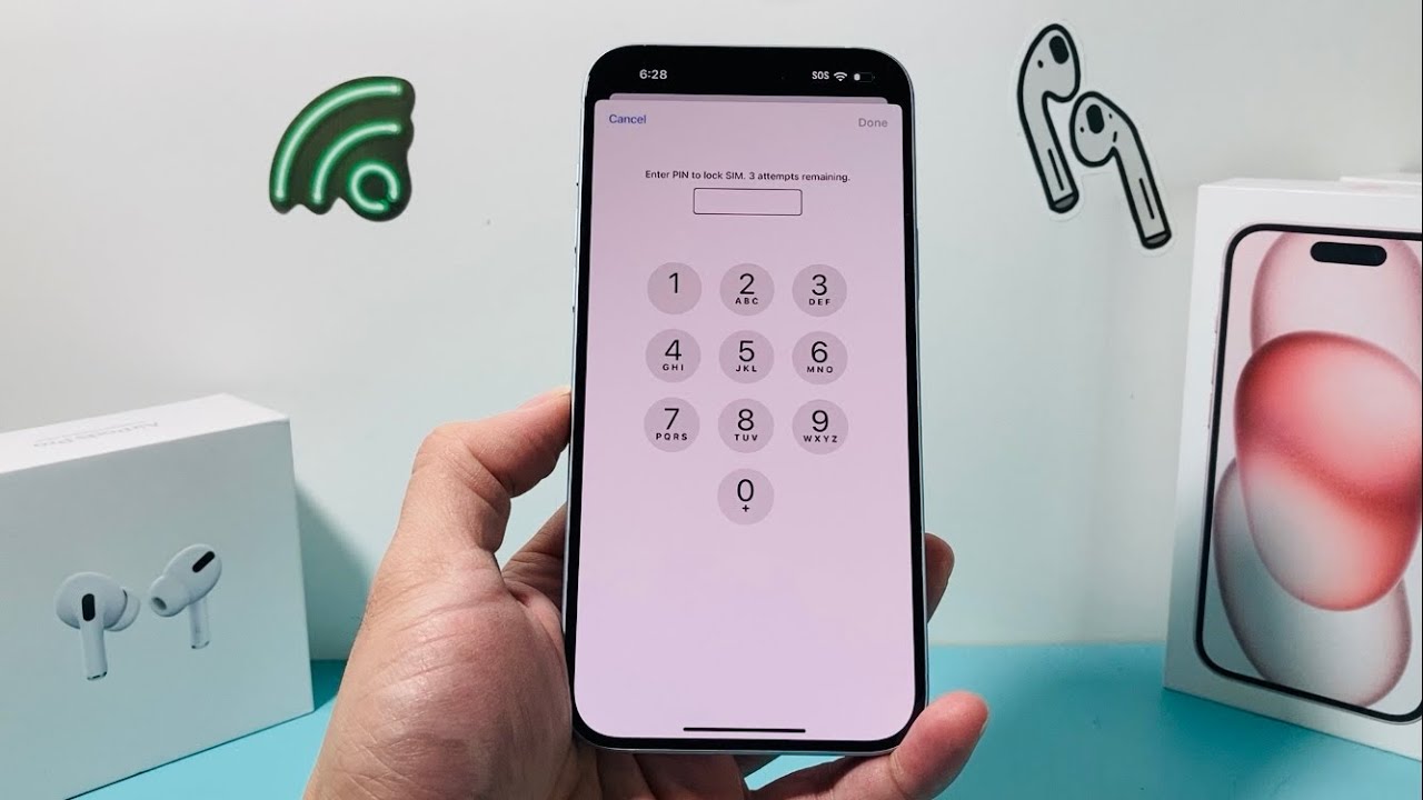 How to Turn On SIM Pin on iPhone