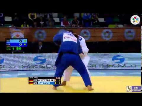 Judo 2014 Grand Prix Samsun: Wieczerzak (GER) - Maresch (GER) [-81kg] final