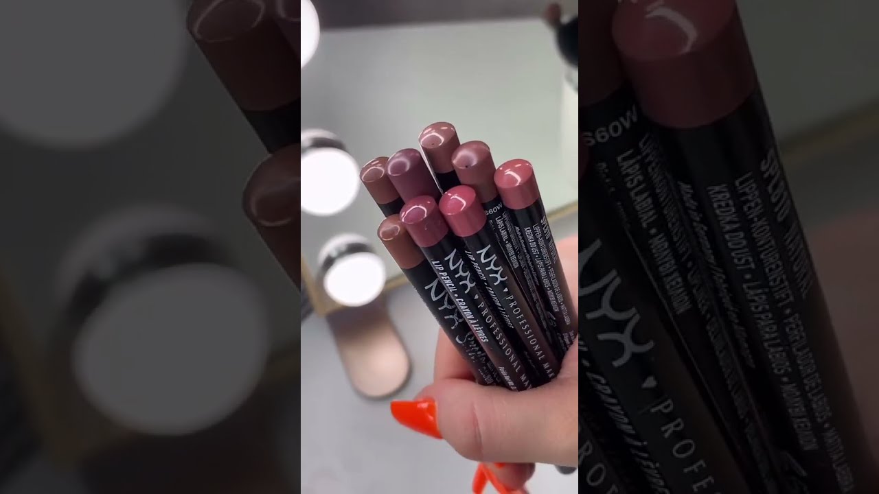 NYX Lip liners must haves!! All the lip liners in the description!💄💋 #shorts #nyx #lipliners #makeup