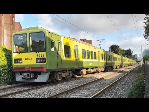 Irish Rail 8520 Class Dart Train 8622 - Serpentine Avenue, Dublin