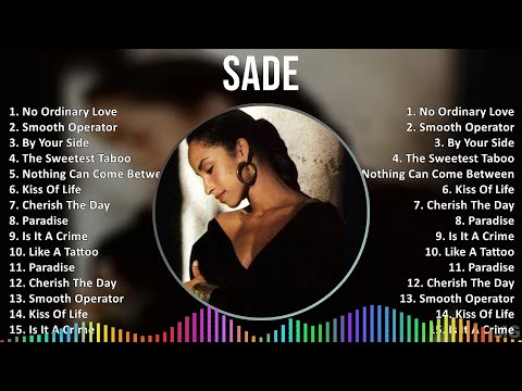 Sade 2024 MIX Best Songs - No Ordinary Love, Smooth Operator, By Your Side, The Sweetest Taboo