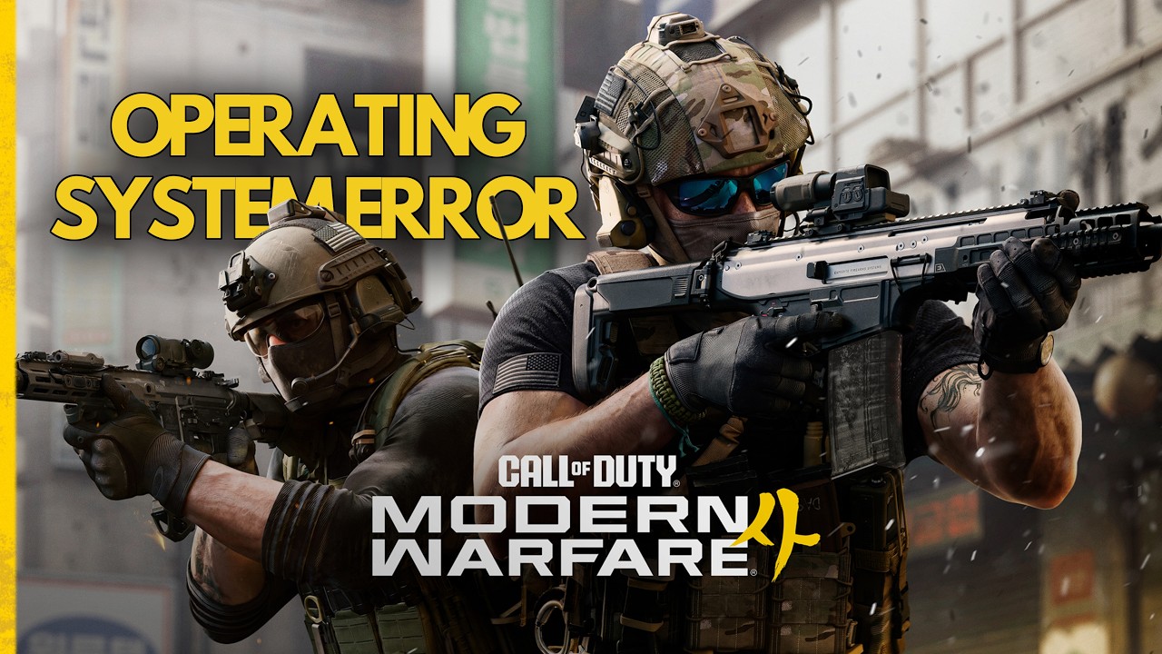 Modern Warfare 4 Error Your Operating System Version Is Not Supported Recommend Windows 10 1909 FIX