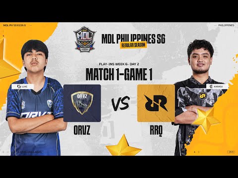 MDL PH S6 - W6D2 - ORVZ vs RRQ GAME 1