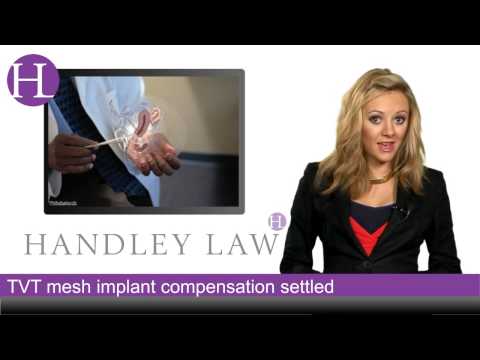 TVT mesh implant compensation settled