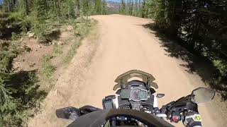 preview picture of video 'The Idaho Back Country Discovery Route (IDBDR) near Edwardsburg, Idaho'