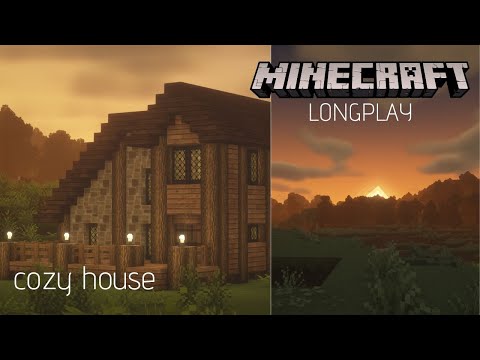 Minecraft Survival | Relaxing Longplay | ep 1 - exploring and building a cozy house 🌱