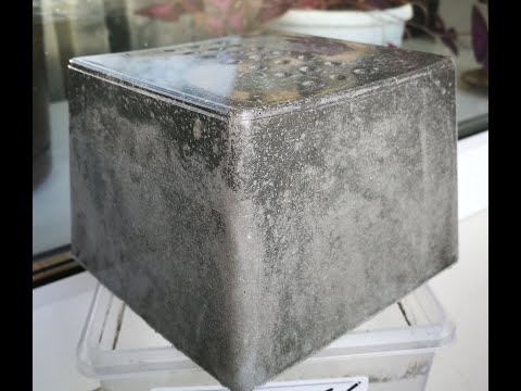 Тестовые отливки из цементобетона (ремонтный состав)
