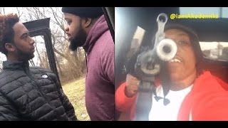Man Who Brought Rico Recklezz to Detroit gets Confronted by Goons for Making the City Look SWEET!!