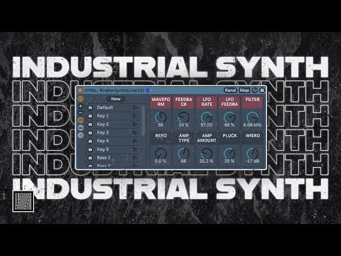 How to Make Industrial Techno Synth (Free Rack) [Ableton Techno Tutorial]