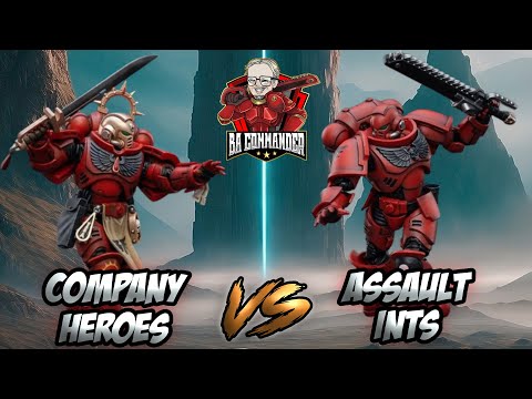 Company Heroes VS Assault Intercessors (Blood Angels)