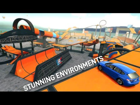 Car stunt races mega ramps high graphics gameplay.