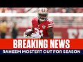 BREAKING: Raheem Mostert to Miss Rest of the Season | CBS Sports HQ