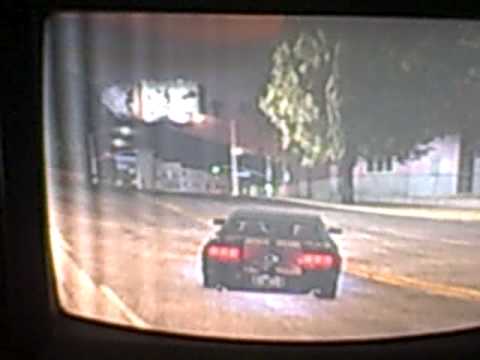 Midnight Club LA-Sidewalk glitch