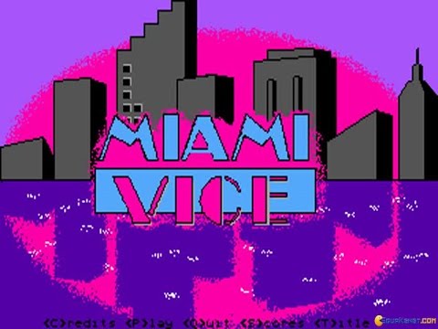 Miami Vice gameplay (PC Game, 1989)