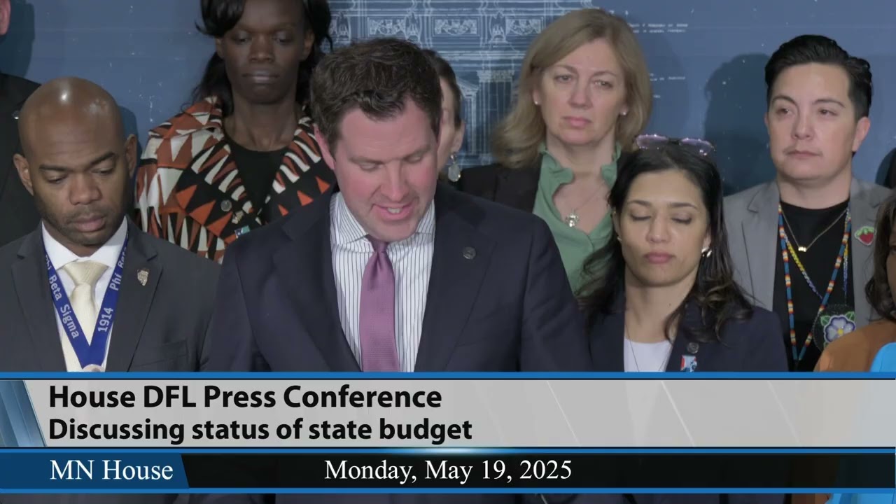 House DFL Press Conference 5/19/25