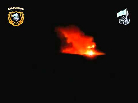 تدمير عربة شيلكا من قبل كتائب الهدى الإسلامية في ريف حمص الشمالي