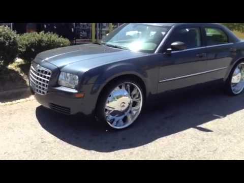 RimTyme Winston Salem, 2008 Chrysler 300 sitting on 24" Massiv Figaro rims sitting