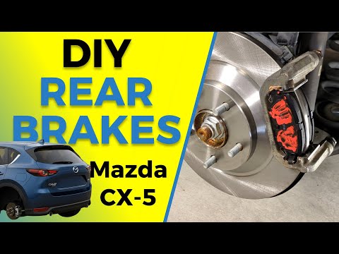 Mazda CX-5 Rear Brake Replacement (Pads & Rotors) | 2016-2025 DIY Guide