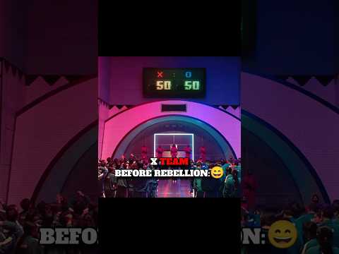 TEAM X BEFORE/AFTER REBELLION: #squidgame3 #squidgame