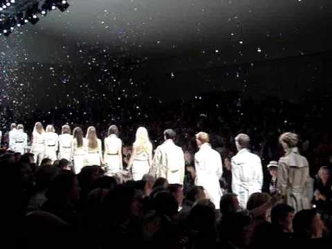 SS 2010 Burberry Prorsum cat walk show at London Fashion week